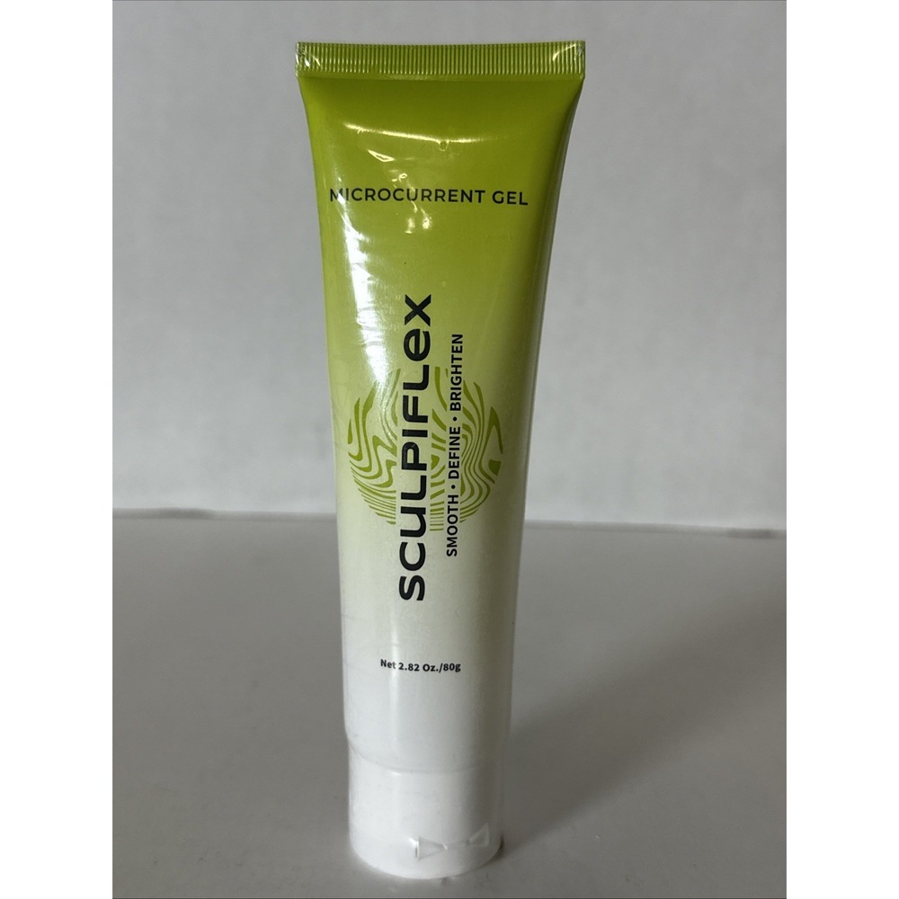 Sculpiflex Microcurrent Gel Smooth Define Brighten Green White 2.82 oz 80g